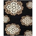 FloorFusion Premium Modern Multi Color Rectangular Carpet For Living Room Bedroom Drawing Room Hall And Floor Size 5 X 8 Feet (150X240 Cm) Color Multi