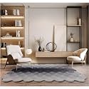 FloorFusion 'Modern' Design Premium Rug Collection Woolen Carpet for Living Room Bedroom Drawing Room Hall and Floor Size 8 x 10 feet (240x300 cm) Color Multi