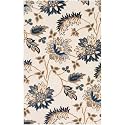 FloorFusion Premium Persian Rectangular Carpet For Living Room Bedroom Drawing Room Hall And Floor Size 4 X 6 Feet (120X180 Cm) Color Multi