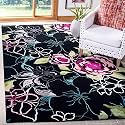 FloorFusion Premium Persian Rectangular Carpet For Living Room Bedroom Drawing Room Hall And Floor Size 6 X 8 Feet (180X240 Cm) Color Multi