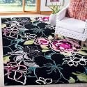FloorFusion Premium Persian Rectangular Carpet For Living Room Bedroom Drawing Room Hall And Floor Size 5 X 7 Feet (150X210 Cm) Color Multi