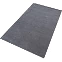 Handmade Tufted Plain Solid Woolen Thick Carpet for Living Room 6 Feet x 8 Feet (180 x 240 Cm) Grey Colour