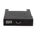 Floppy Drive Emulator 3.5 Inch 1.44MB USB Floppy Emulator SFR1M44 U100K Updated Flash Disk Floppy Drive Replacement Black