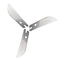 FLORA GUARD 3 Pack Miter Shears Replacement Blade - Upgraded SK-5 Steel Angle Shears Blade for Multifunctional Use, Miter Trim Cutter Replacement Accessory for FLORA GUARD