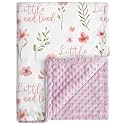 Fleece Baby Blankets for Girls &amp; Boys, Infant Toddler Blanket