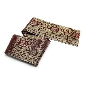 Floral Brocade Ethnic Work Laces and Borders