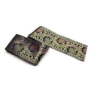 Floral Brocade Ethnic Work Laces and Borders