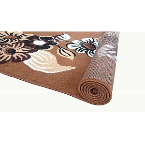 Floral Design Acrylic Polyester Carpet for Living