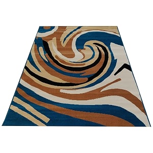 Floral Design Acrylic Polyester Carpet for Living