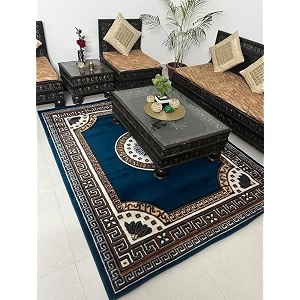 Floral Design Acrylic Polyester Carpet for Living