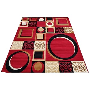 Floral Design Acrylic Polyester Carpet for Living