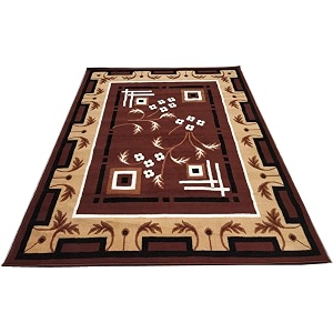 Floral Design Acrylic Polyester Carpet for Living