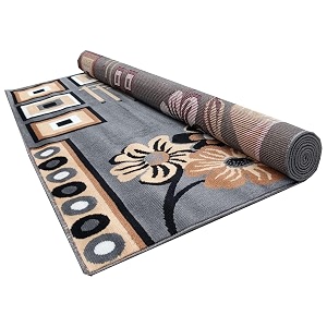 Floral Design Acrylic Polyester Carpet for Living