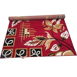 Floral Design Acrylic Polyester Carpet for Living