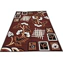 Floral Design Acrylic Polyester Carpet for Living