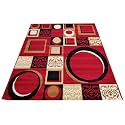 Floral Design Acrylic Polyester Carpet for Living
