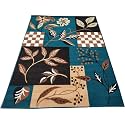 Floral Design Acrylic Polyester Carpet for Living