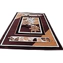 Floral Design Acrylic Polyester Carpet for Living