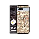 Floral Design Premium 2D Printed Metal Back