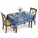 Floral Dining Table Cover for 4 Seater