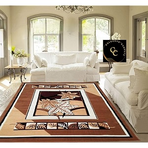 Floral Multi Design Rug 8x11 Feet
