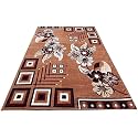 Floral Multi Design Soft BCF Carpet 5x7