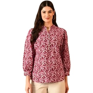Floral Printed Kurta Full Sleeve