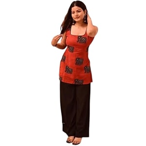 Floral Printed Kurta Full Sleeve