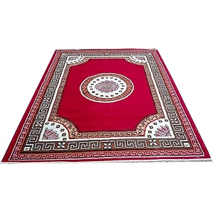 floral soft multi-color carpet for living room - 8x11 feet elegant bedroom amp living area rug with anti-slip backing durable stylish and comfortable home decor floor covering
