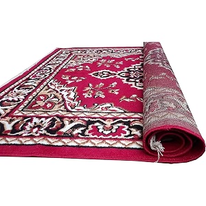 floral soft multi-color carpet for living room - 7x10 feet elegant bedroom amp living area rug with anti-slip backing durable stylish and comfortable home decor floor covering