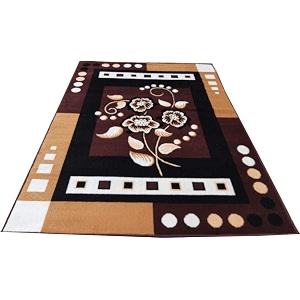 floral soft multi-color carpet for living room - 8x11 feet elegant bedroom amp living area rug with anti-slip backing durable stylish and comfortable home decor floor covering