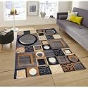 Floral Soft Multi-Color Carpet for Living Room - 7x10 Feet| Elegant Bedroom &amp; Living Area Rug with Anti-Slip Backing| Durable, Stylish, and Comfortable Home Decor Floor Covering