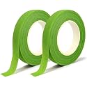 Floral Tape Green Florist Tape for Easter Craft Bouquet Stem Wrapping, 2Pcs
