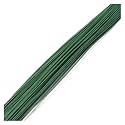 Floral Wire 25Pcs 80cm Stocking Flower Iron Wire Floral Stems Supplies for DIY Nylon Making Accessories(Color9)