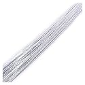 Floral Wire 25Pcs 80cm Stocking Flower Iron Wire Floral Stems Supplies for DIY Nylon Making Accessories(Color2)