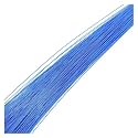 Floral Wire 25Pcs 80cm Stocking Flower Iron Wire Floral Stems Supplies for DIY Nylon Making Accessories(Color6)