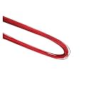 Floral Wire 50pcs 80cm Long Wire Artificial Branches Twigs Iron Used for DIY Nylon Stocking Flower Making Accessories(Red)