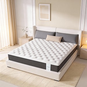 Florance Premium Flip Dual Comfort Mattress with Pain Relief Technology, 3 Layers, Reversible Medium Soft & Firm Side, Quilted Knitted Fabric, King Si