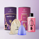 FLORENZE Large Reusable Menstrual Cup (Pack of 1)