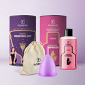 FLORENZE Large Reusable Menstrual Cup (Pack of 1)