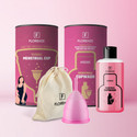 FLORENZE Medium Reusable Menstrual Cup (Pack of 1)