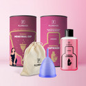 FLORENZE Medium Reusable Menstrual Cup (Pack of 1)
