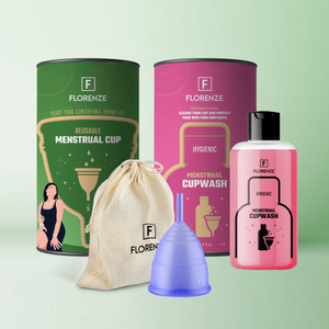 florenze small reusable menstrual cup pack of 1