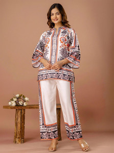 Floressa Top Palazzos Co-ords Set