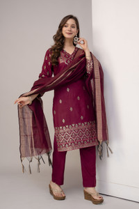 Floressa Women Kurta Pant Dupatta Set