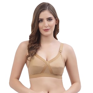 Floret Womens Pure Cotton-Fabric Non Padded