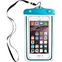Florican Waterproof Mobile Pouch Cover for All Mobiles, Cellphone Dry Bag Compatible for iPhone, Samsung, Mi, Redmi, Oppo, VIVO, All Other Smartphones up to 6.5 inches (Blue)