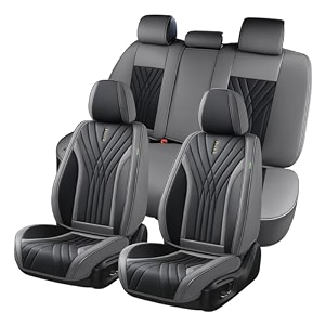 florich seat covers front leather seat covers car seat covers 2 pcswaterproof seat cover for cars luxury leatherette gary car seat cushion automotive seat covers for sedan suv pick-up truck