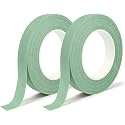 Florist Floral Tape for Easter Craft Wedding Bouquet Wrapping, 2 Pack Cyan