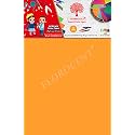 FLOROCENT Fluorescent Paper, Bright Neon Colour, Double-Sided, 80 GSM, 100 Sheets Pack, Mango, A4